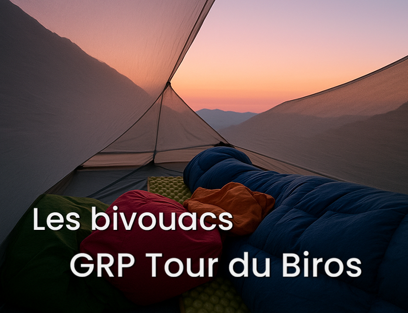 Les Bivouacs GRP Tour du Biros