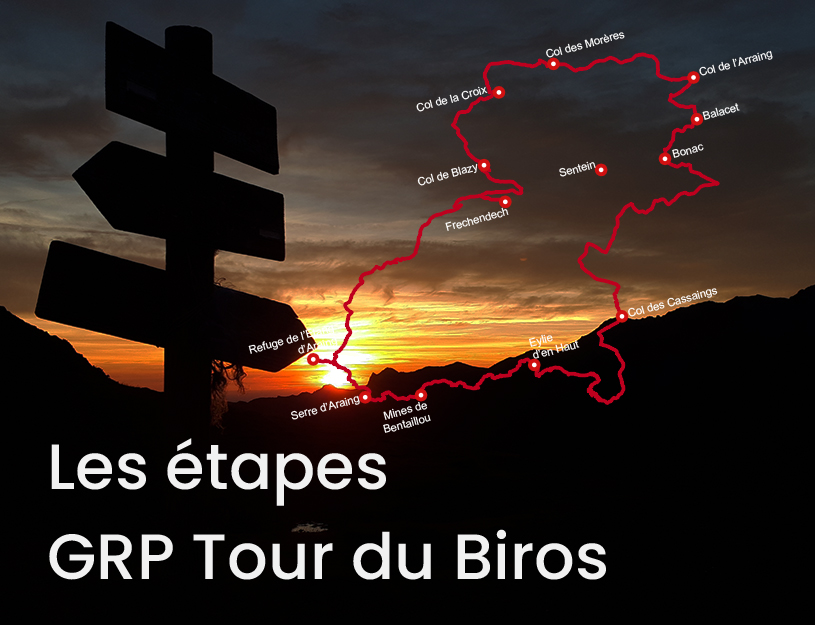 Les étapes du GRP Tour du Biros